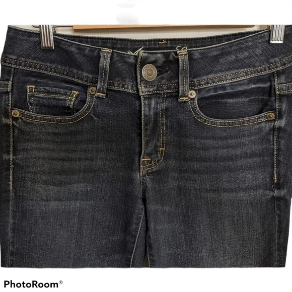 American Eagle stretch original boot jeans SIZE 2S - Picture 4 of 5